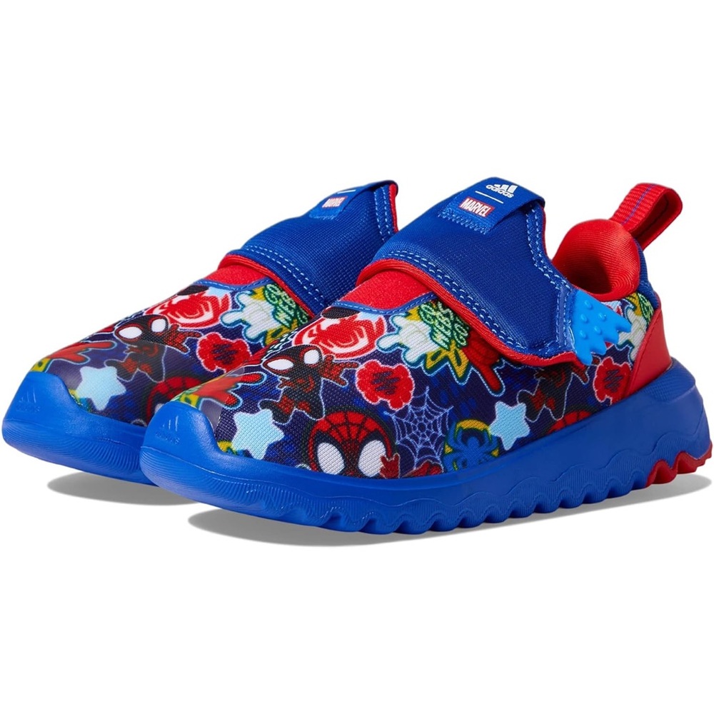 Kids Adidas x Marvel Suru365 Spider-Man Slip-On Shoes size 6K